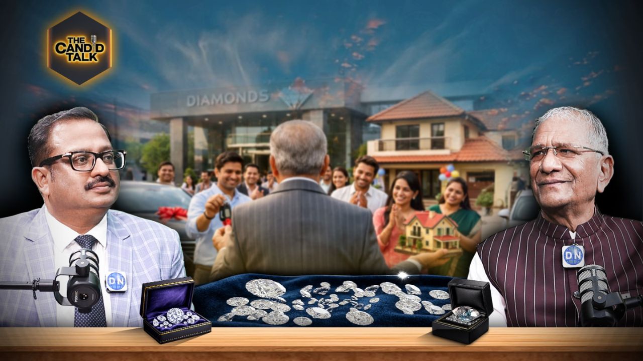 The Candid Talk: From village roots to Rs 12,000 crore empire; Untold story of Diamond King Govind Bhai Dholakia