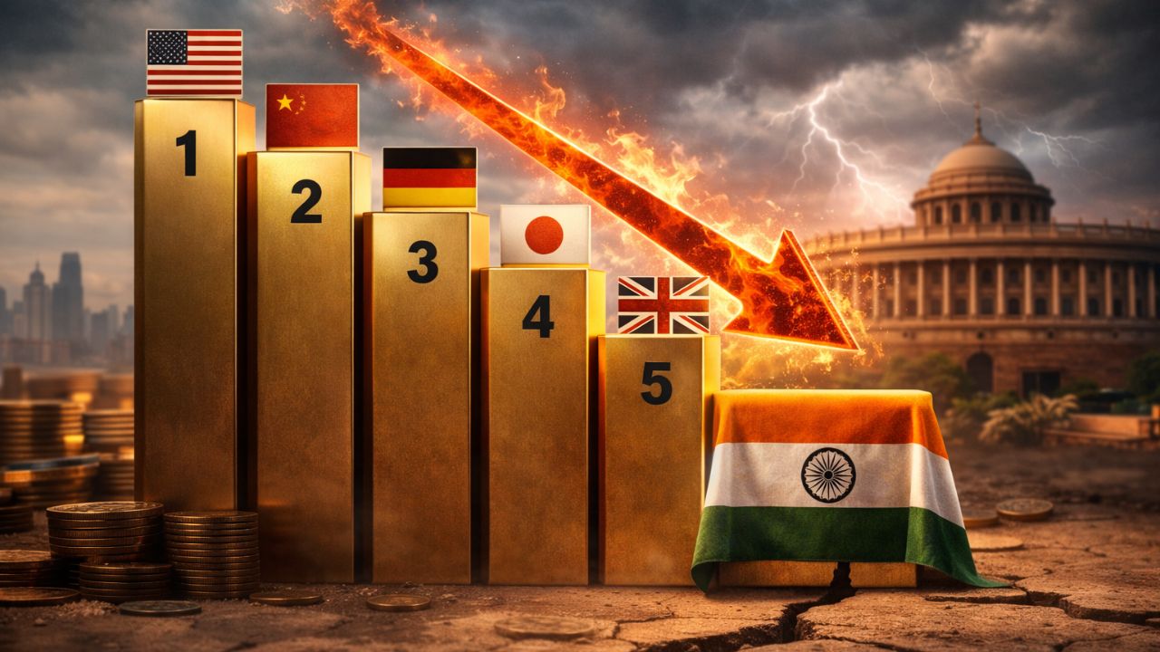 Not the Fourth, but the Sixth Economy; IMF Report Slips India to Number Six on Global GDP Rankings