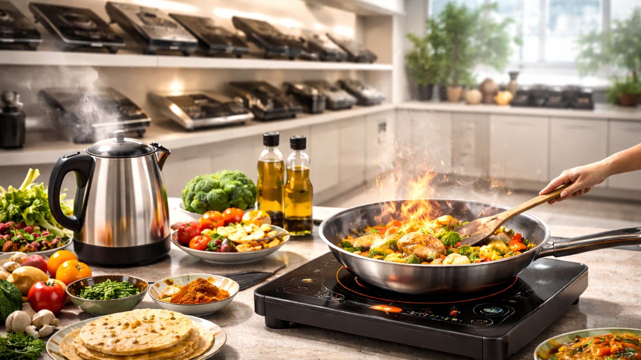 Govt Holds Talks to Accelerate Induction Cooktop Manufacturing