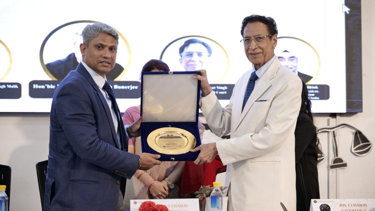 Award Presentation Moment