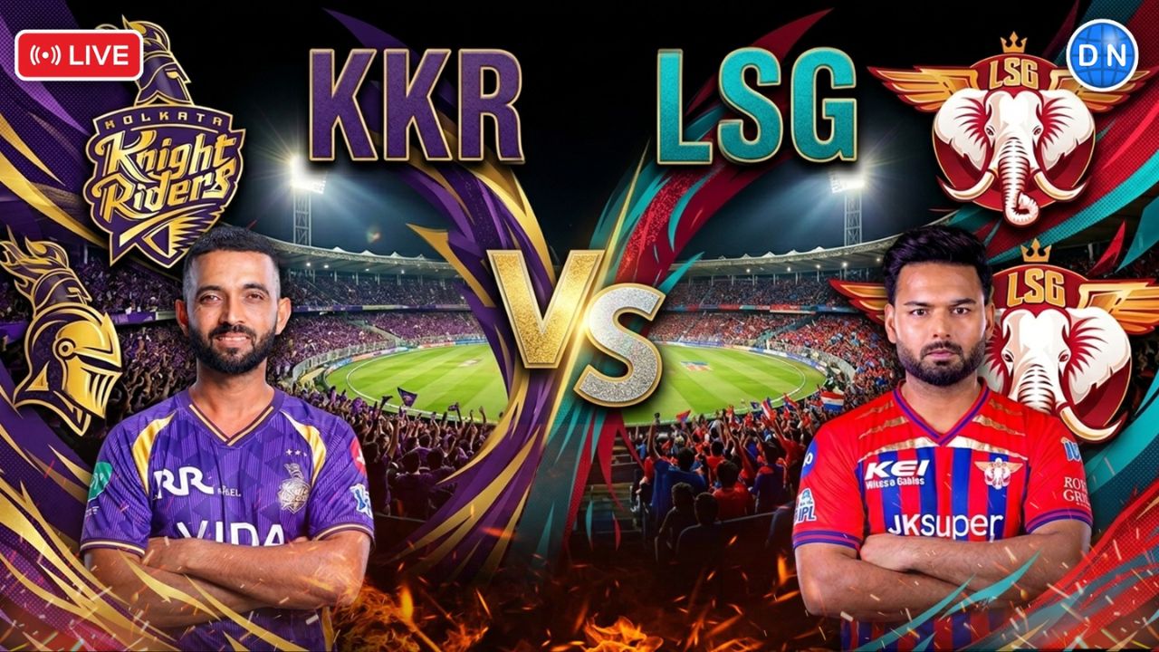IPL 2026 LIVE, KKR vs LSG: KKR Eye Revival, LSG Aim Momentum at Eden Gardens