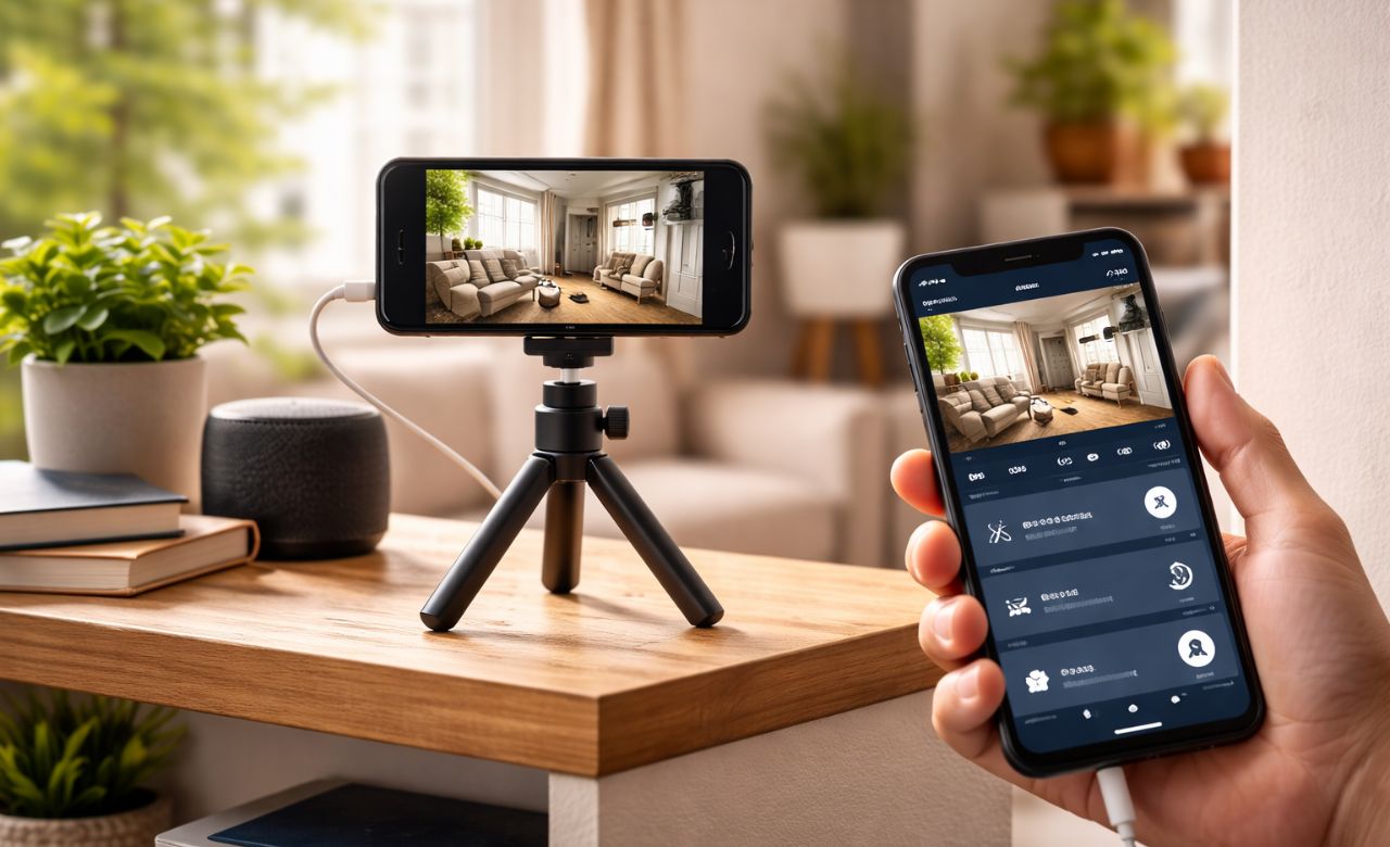 Turn an Old Smartphone into a Super Security Camera; Keep Your Home Safe 24/7 For Free