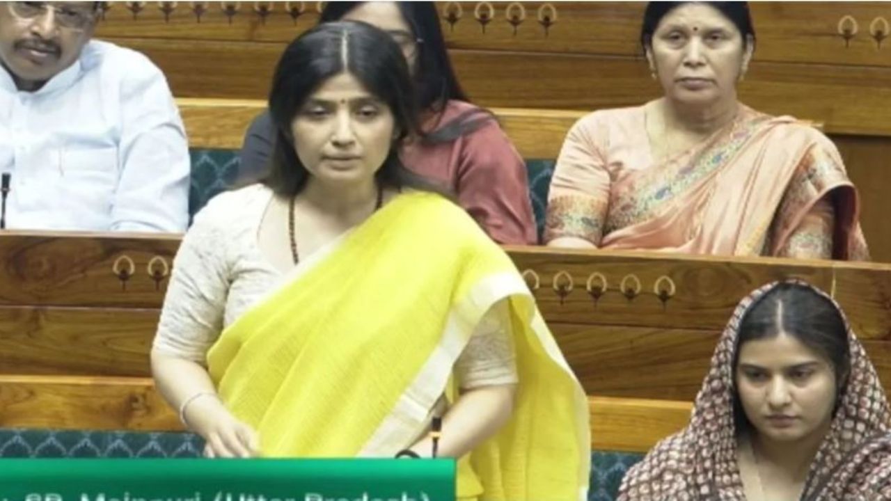 Dimple Yadav targets BJP in Lok Sabha; Demands OBC & Minority quota in Women’s Reservation Bill