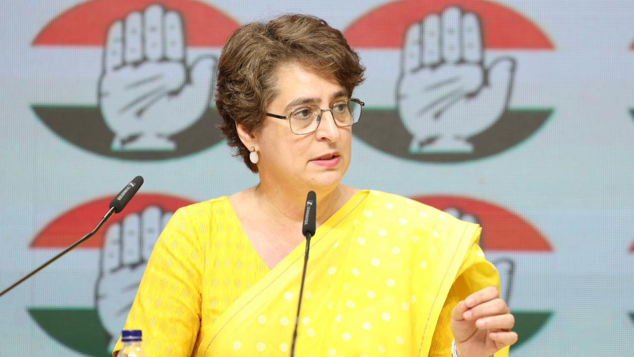 Priyanka Gandhi slams Centre; Claims opposition united in defence of Women’s Reservation