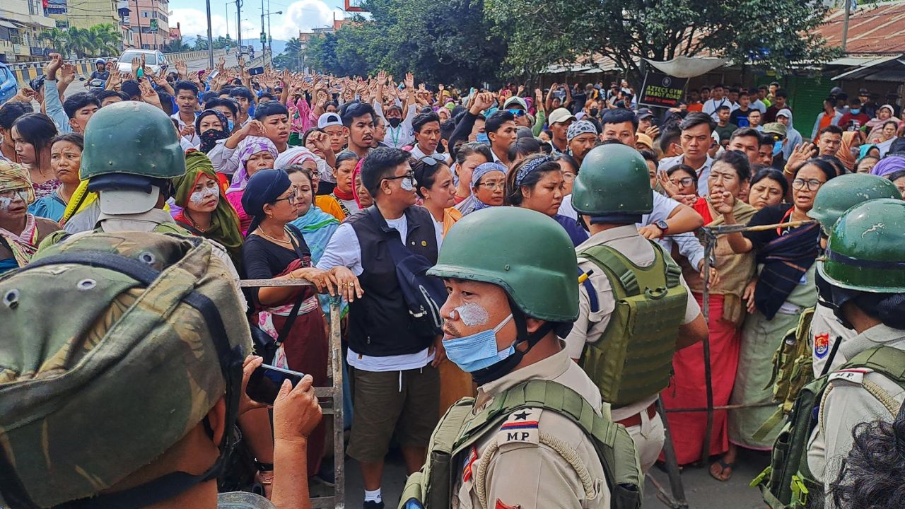 Manipur Violence: Internet cut in 5 districts amid protest, security clampdown over 2 kids’ death