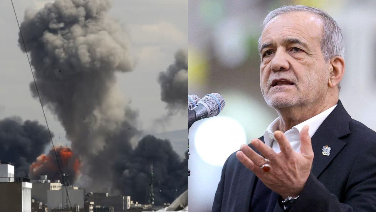 ’14 Million Iranians ready to sacrifice their lives,’ says President Pezeshkian as Israel threatens Iran’s railway network