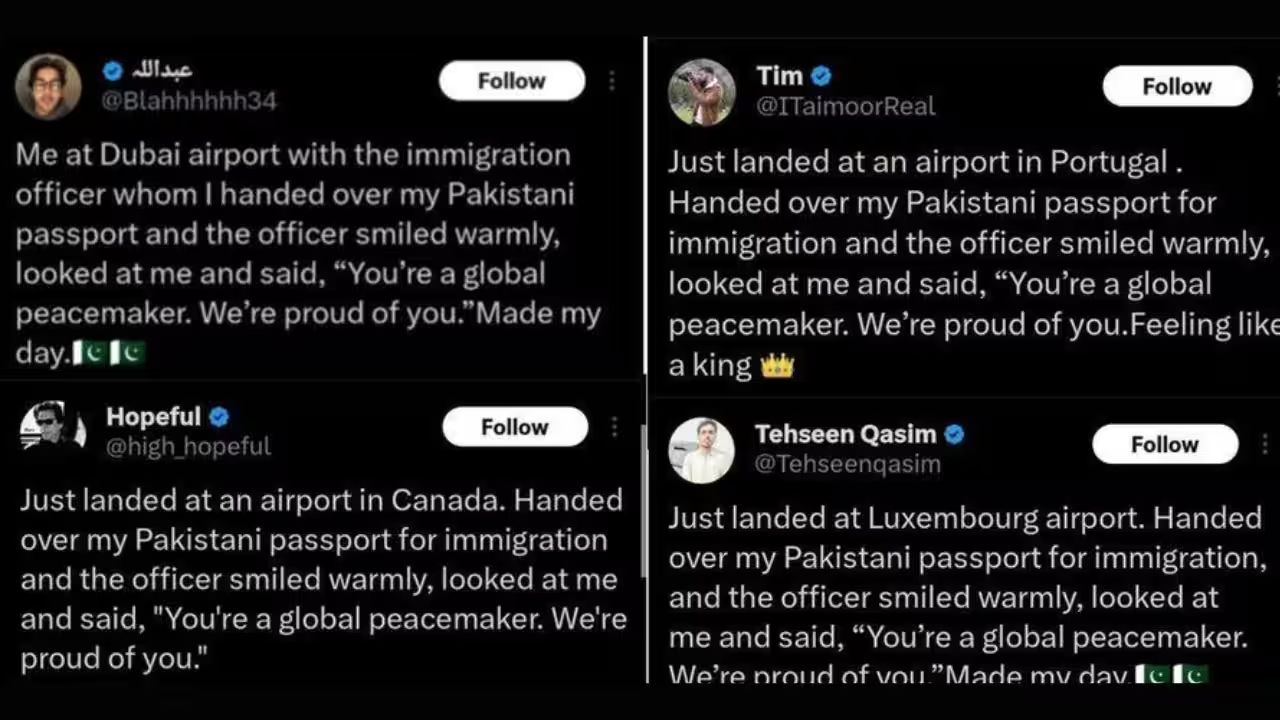 Pakistanis say they are being called ‘peacemakers’ at International airports; Internet isn’t buying it