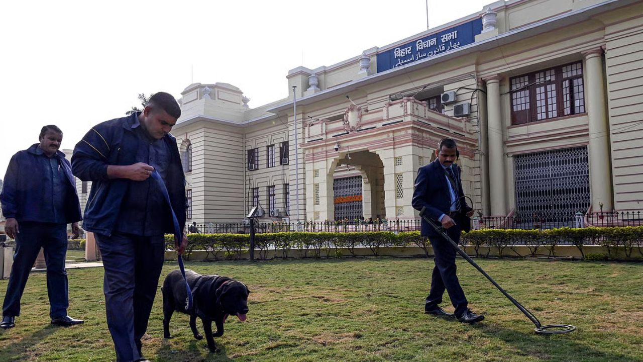 Bihar Assembly receives bomb threat; Security tightened, search operation underway