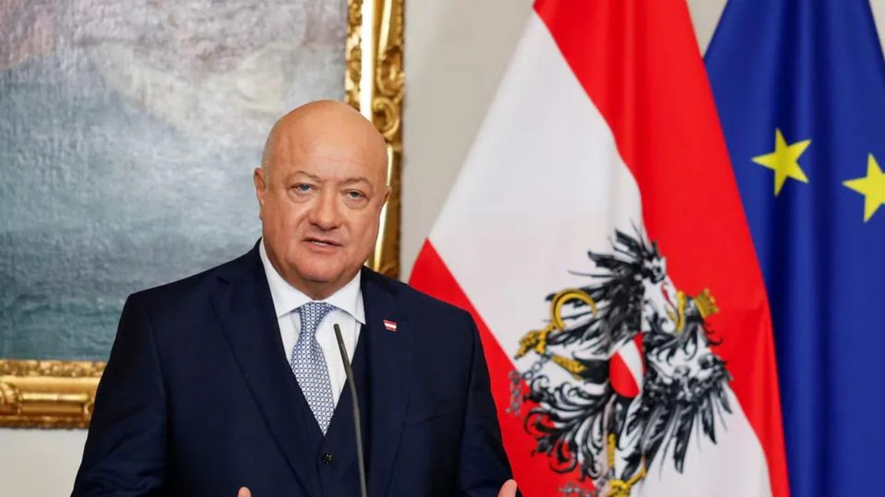 Austrian Chancellor Christian Stocker arrives in India to boost bilateral ties