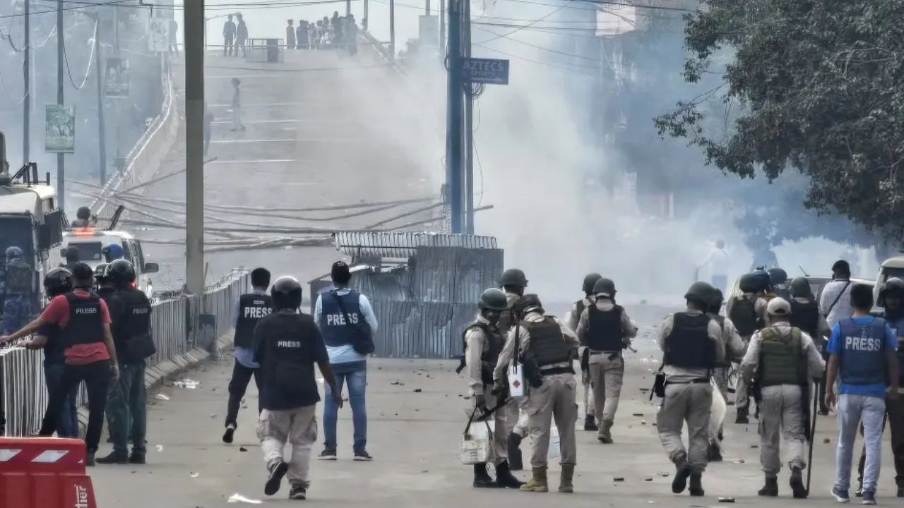 Manipur Fresh Violence: 21 held after clashes during protest rally in Imphal