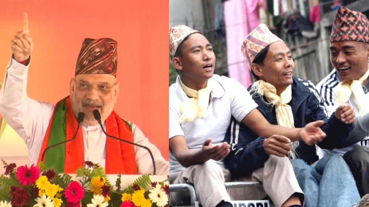 Will bring solution to ensure Gorkhas don’t have to protest: Amit Shah pledges ahead of Bengal polls