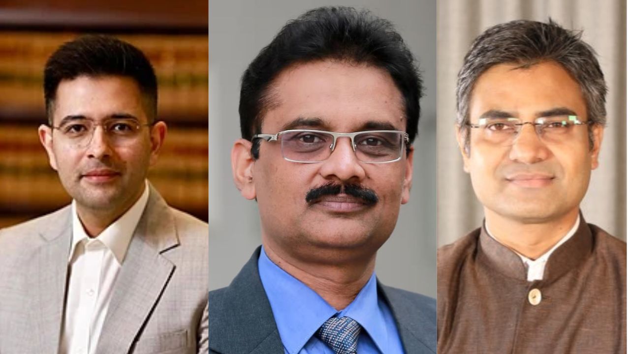 Big jolt to Kejriwal: Raghav Chadha, Ashok Mittal and Sandeep Pathak quit AAP, join BJP