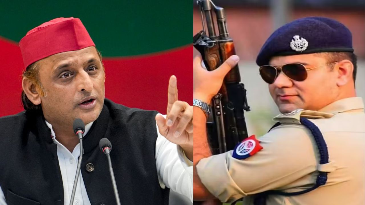 ‘He is a BJP Agent; We Won’t Spare Him’: Akhilesh Yadav launches sharp attack on IPS Ajay Pal Sharma