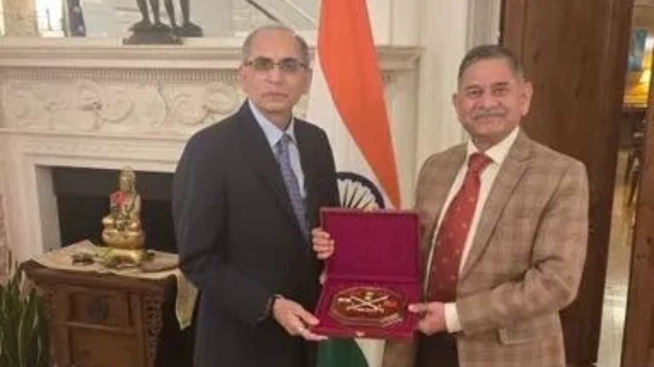 Indian Ambassador to US hosts COAS Gen Dwivedi ahead of upcoming engagements in Washington DC