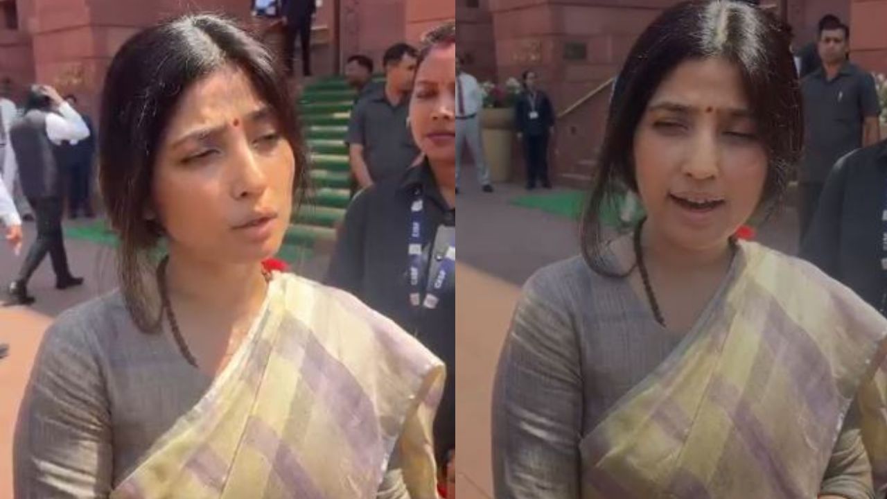 SP MP Dimple Yadav reacts to Women’s Reservation Bill; Here what she said