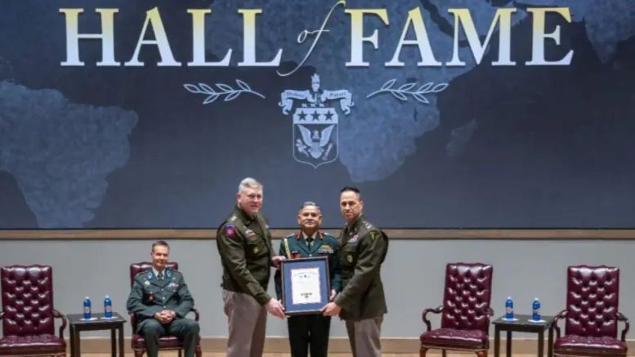 COAS Gen Upendra Dwivedi inducted into US Army War College International Hall of Fame