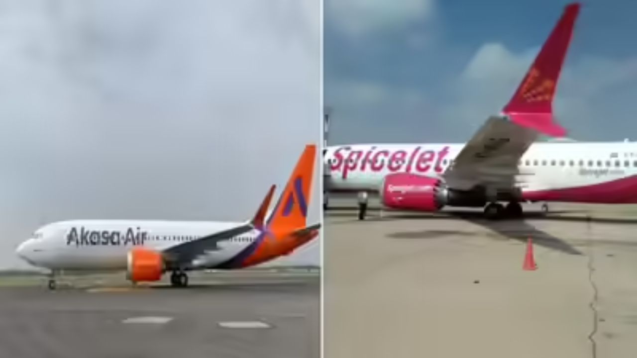 Spicejet aircraft collides with Akasa planes At Delhi’s IGI Airport