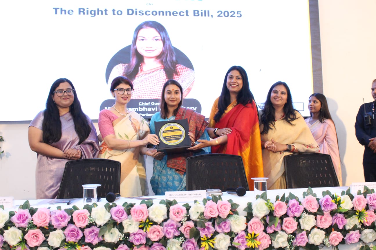 DME Youth Parliament 2026: MP Shambhavi Choudhary inspires students, highlights role of debate and democratic values