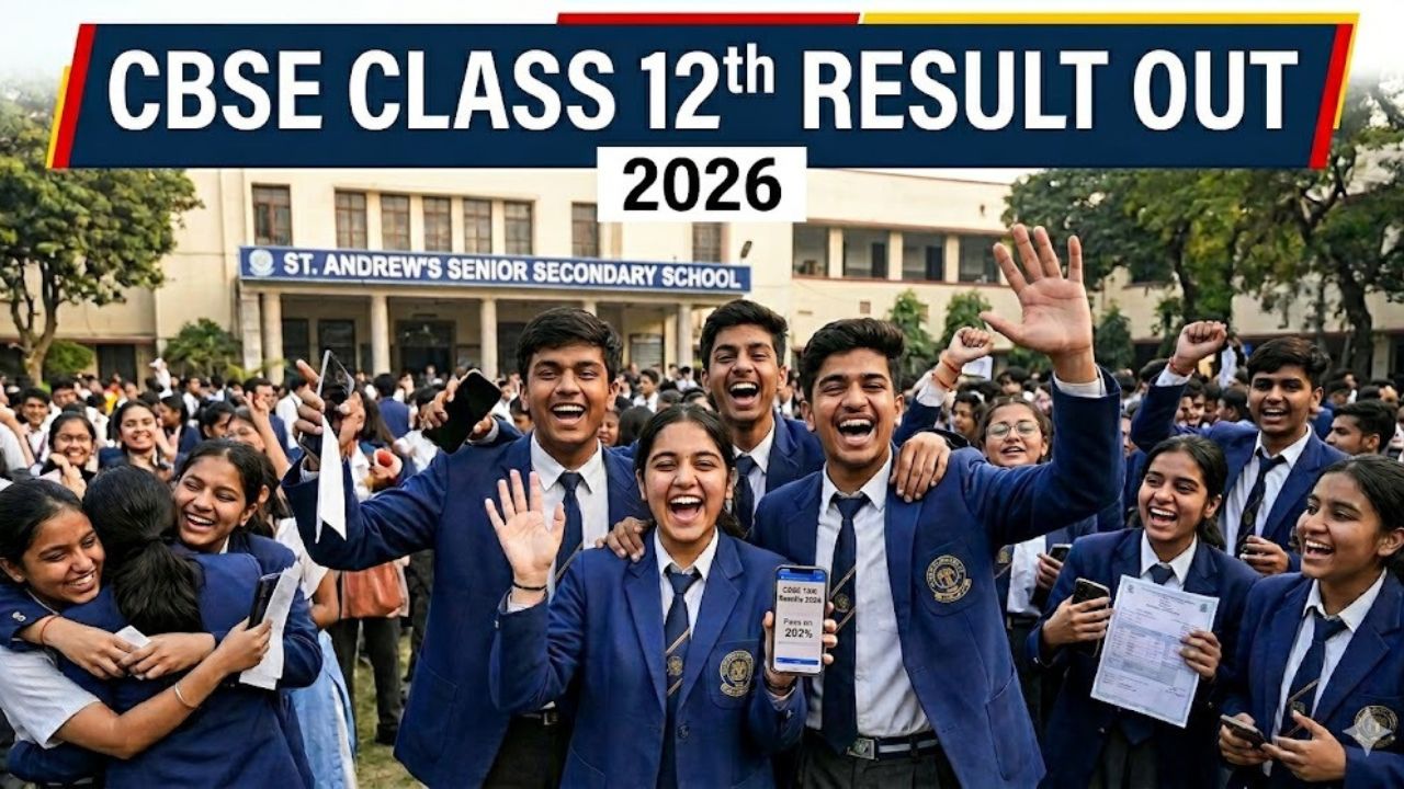 CBSE Class 12 Result 2026: Overall pass percentage stood at 85.20%; Girls outperform boys this year as well