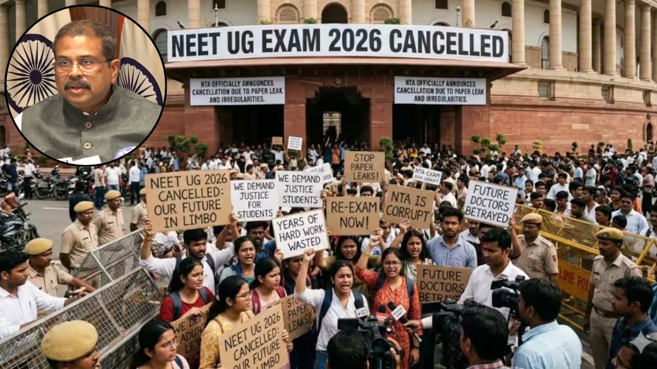 NEET UG 2026 cancelled to protect students’ rights, will not allow malpractices: Dharmendra Pradhan