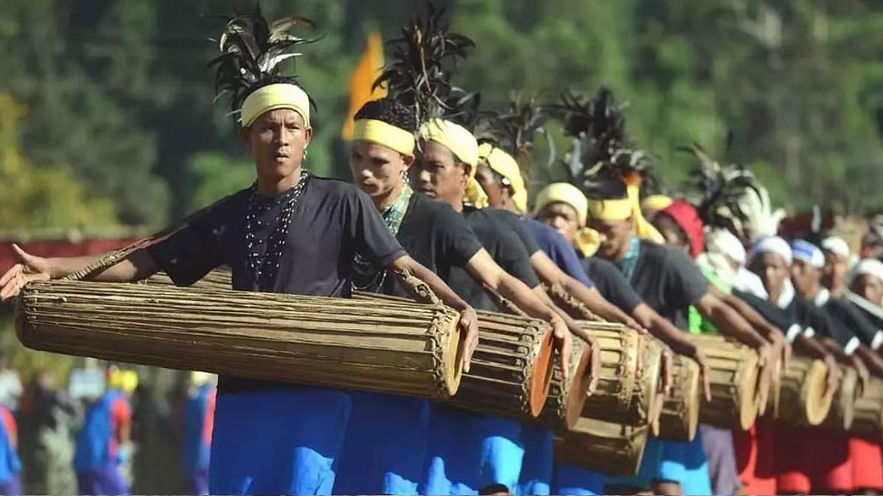 Meghalaya’s Garo Tribe comes alive with the spectacular ‘Dance of 100 Drums’ at Wangala festival