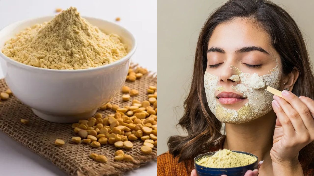 These 2 ingredients with gram flour may enhance natural glow at home