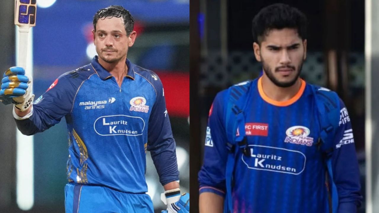 IPL 2026: MI lose Quinton de Kock and Raj Angad Bawa ahead of final league