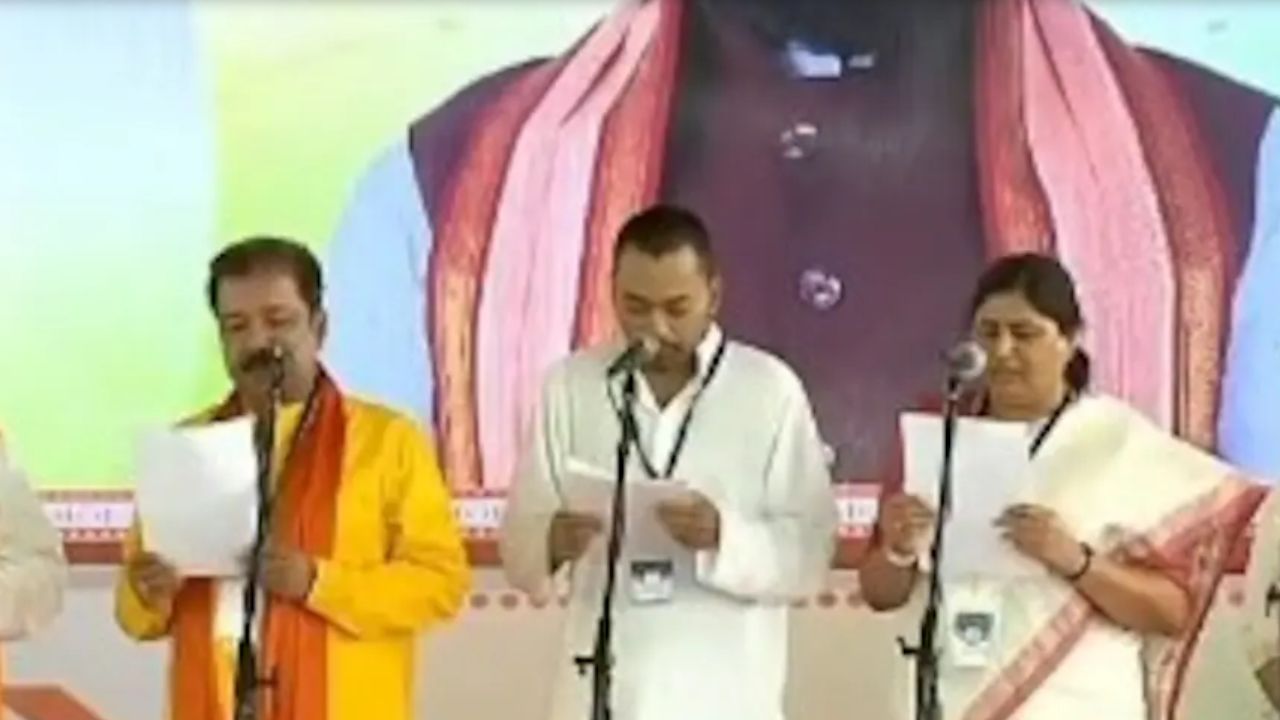 Nitish Kumar’s Son Nishant Sworn In as Minister in Samrat Choudhary Cabinet