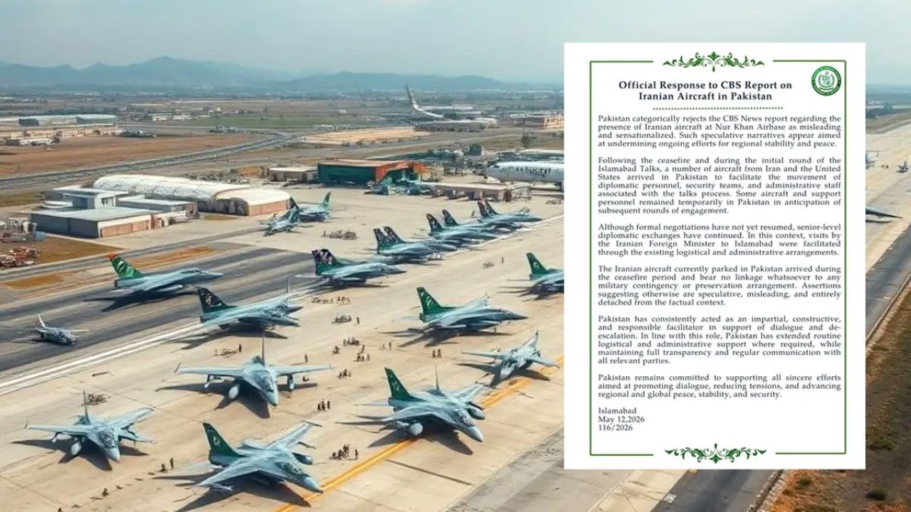 Pakistan Admits Iranian Military Aircraft Presence, Rejects US Media Claims as “Misleading”