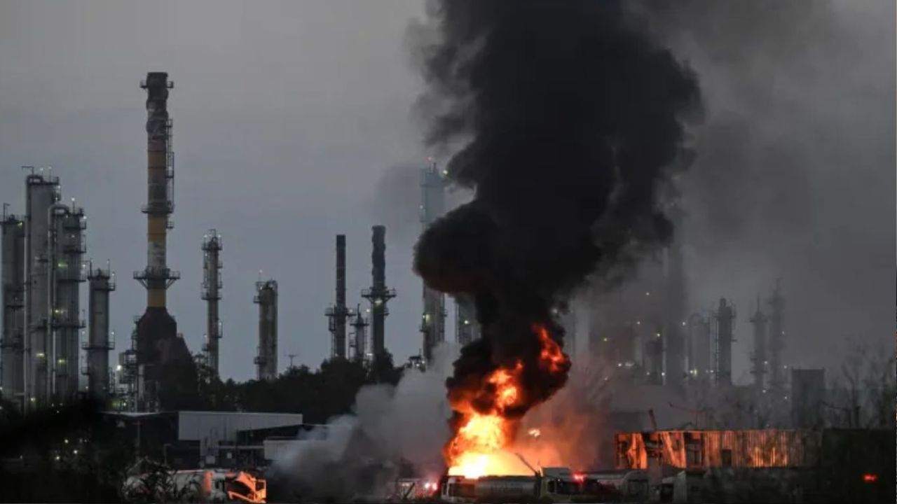 Drone strike causes fire at Barakah nuclear plant perimeter in Abu Dhabi