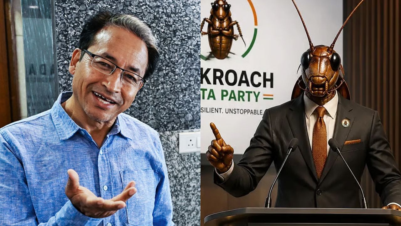 ‘Neither Unemployed Nor Am I Lazy But…’: Sonam Wangchuk calls himself ‘an honorary cockroach’