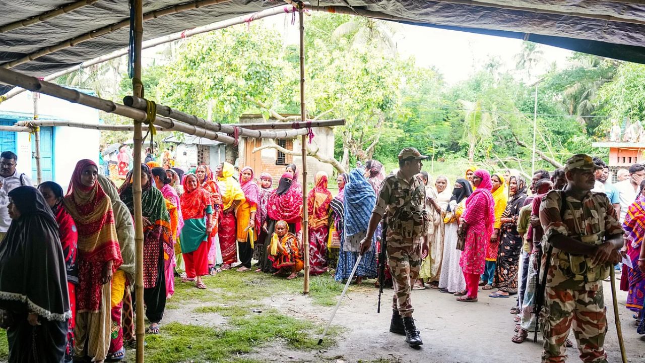 Voters create uproar amid repolling at 15 booths in Bengal; TMC leader accused of intimidation