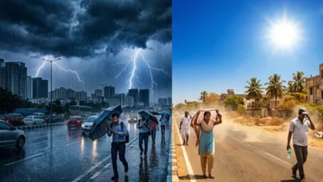 Weather Update: Storms Wreak Havoc in Some Regions, While Heatwaves Scorch Others