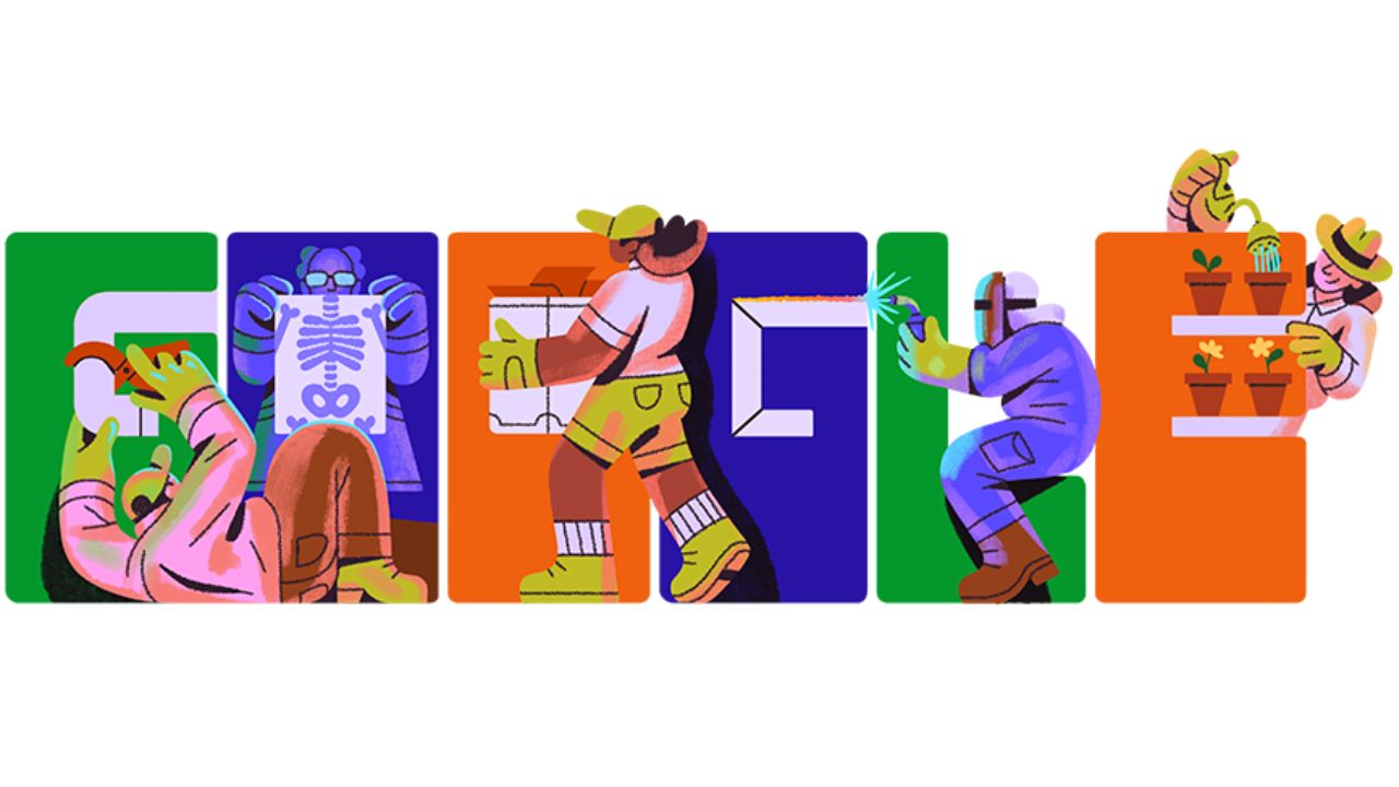 Google celebrates labour day 2026 with vibrant Doodle honouring workers worldwide