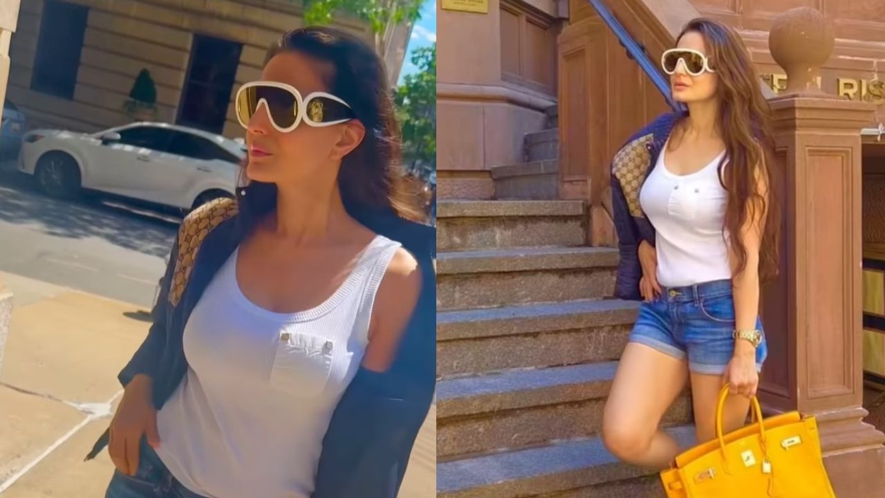 “Soaking in the New York Sun”: Ameesha Patel shares glimpse of her summer escape