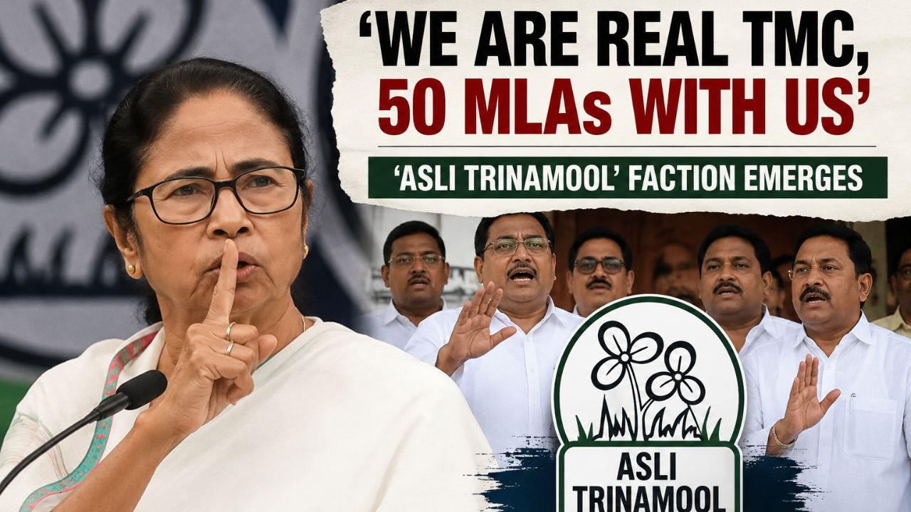 We Are Real TMC, 50 MLAs With Us: Expelled MLAs prep up ‘Asli Trinamool’ rebellion against Mamata Banerjee