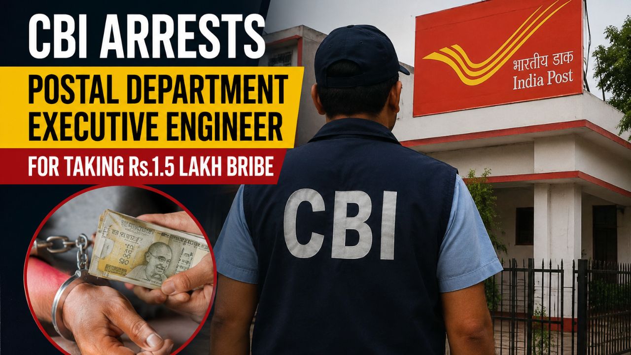 CBI arrests postal department engineer in Prayagraj over Rs 1.5 lakh bribery case
