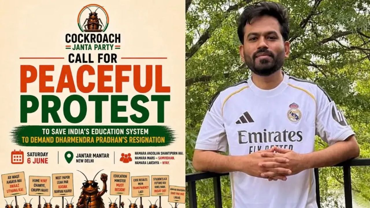 Police Action Likely? Cockroach Janta Party and Abhijit deepike Faces Uncertainty Ahead of Jantar Mantar Protest