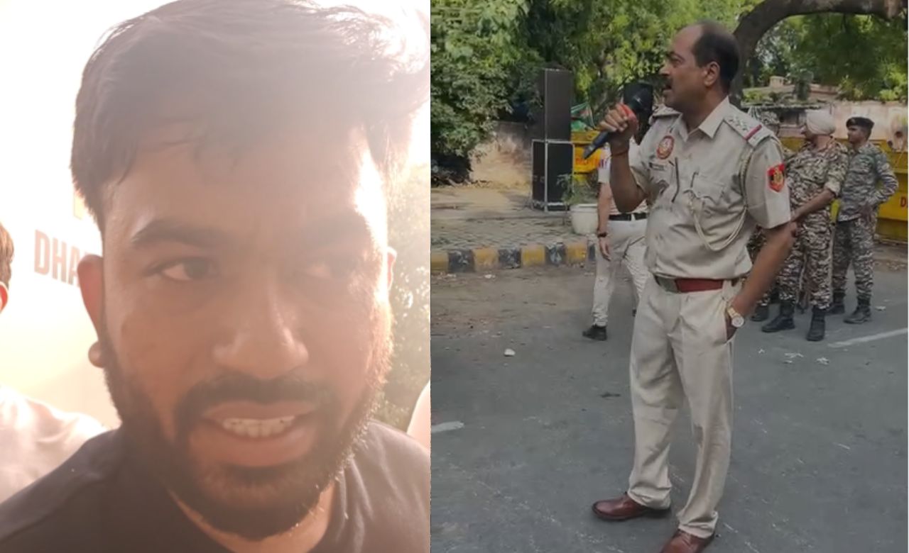 Jantar Mantar protest ends amid police action; Abhijit Dipke refuses to leave stage
