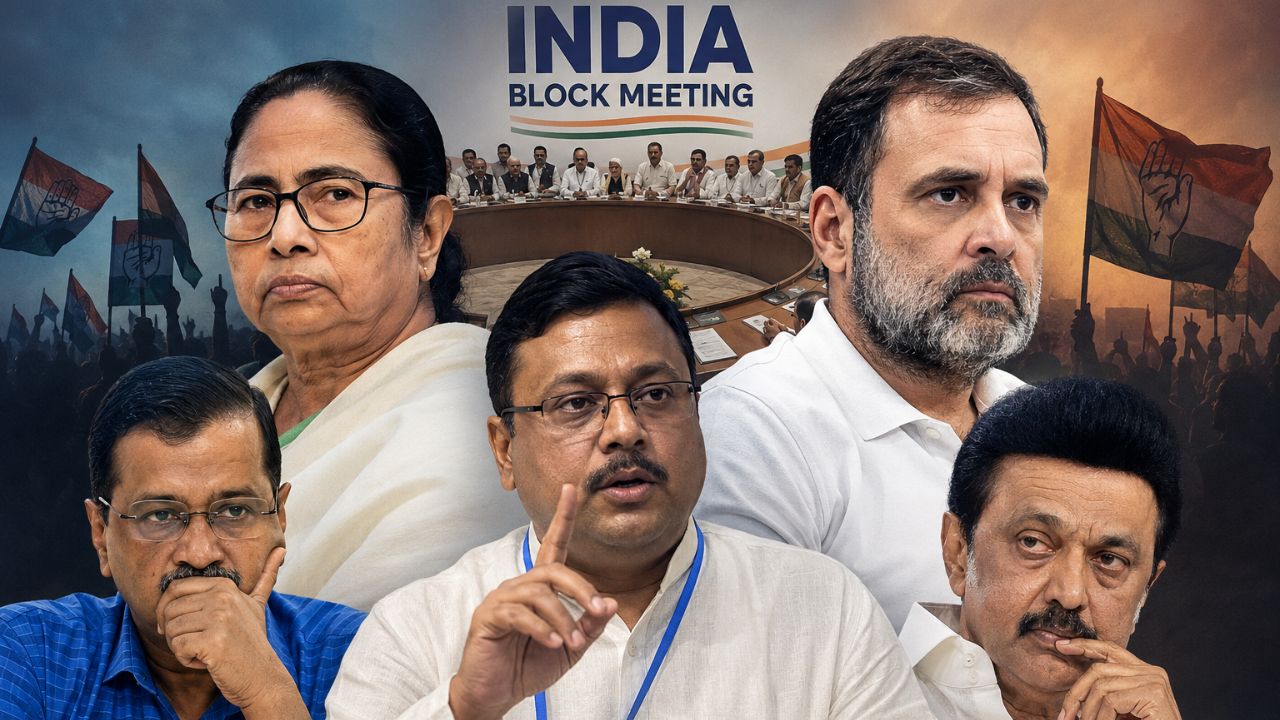 Political Storm Before INDIA Bloc Meet: Ritabrata Banerjee’s Claim Triggers TMC Tension, DMK-AAP Keep Distance