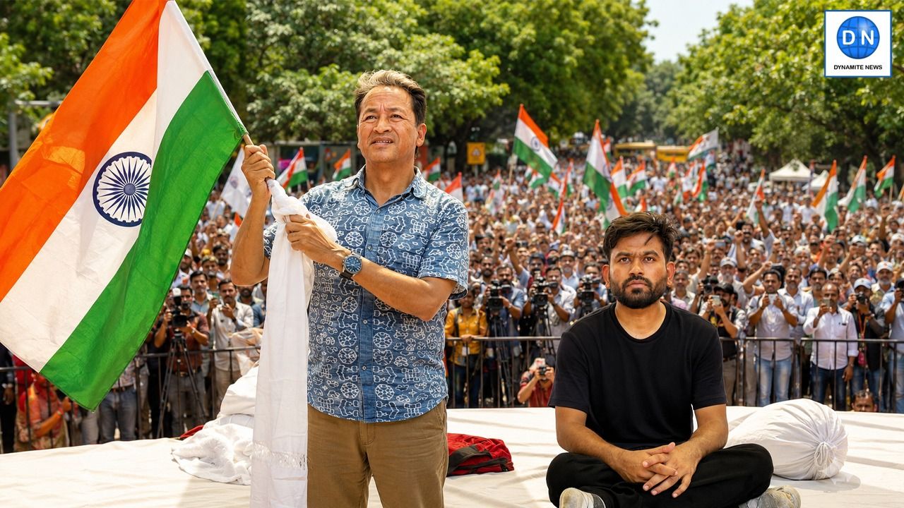 Video: Sonam Wangchuk begins hunger strike at Jantar Mantar, NEET protest intensifies