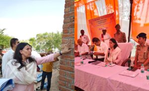 Prayagraj Divisional Commissioner reviews key projects in Kaushambi; Hears public grievances at Gram Chaupal