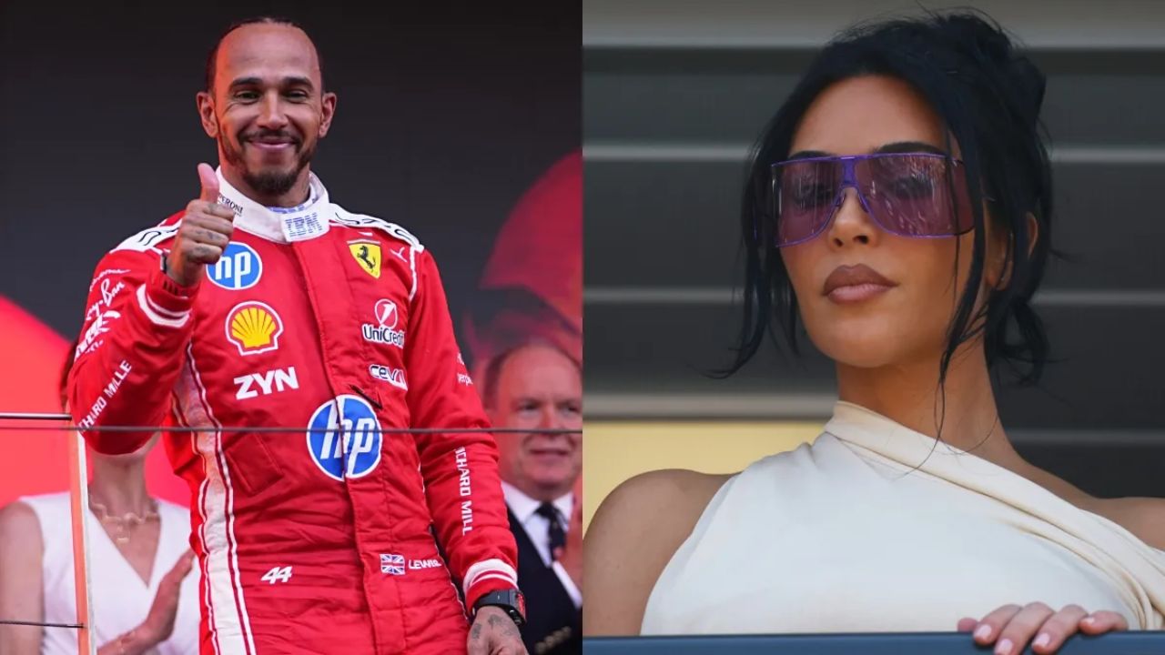 Lewis Hamilton and Kim Kardashian spark dating rumours after viral Monaco GP moments