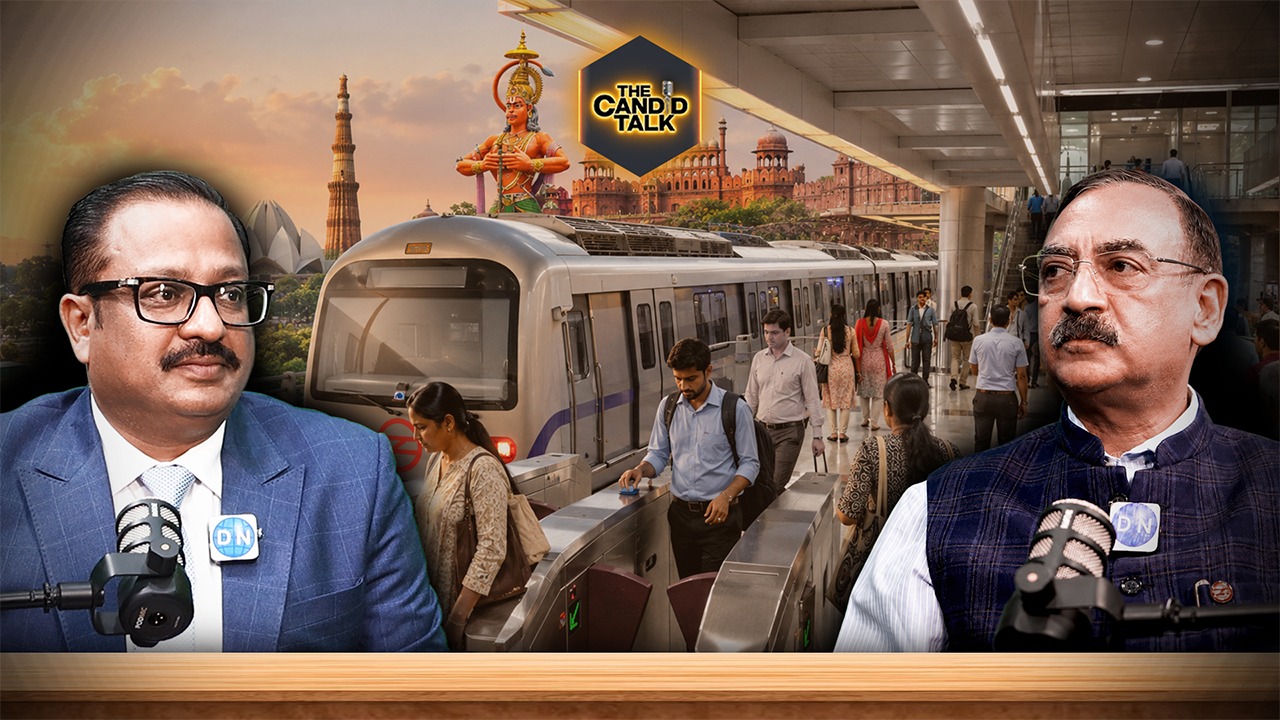 The Candid Talk: Delhi metro to get smarter with AI, driverless trains, says DMRC MD Dr Vikas Kumar