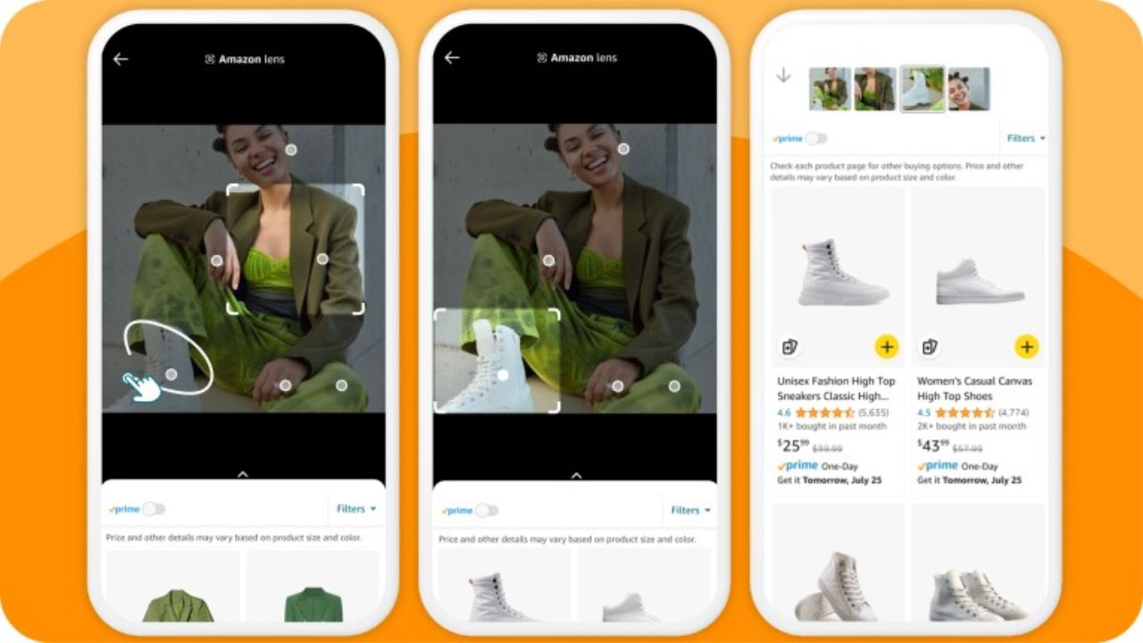 Amazon launches AI visual search tools with lens live and circle to search