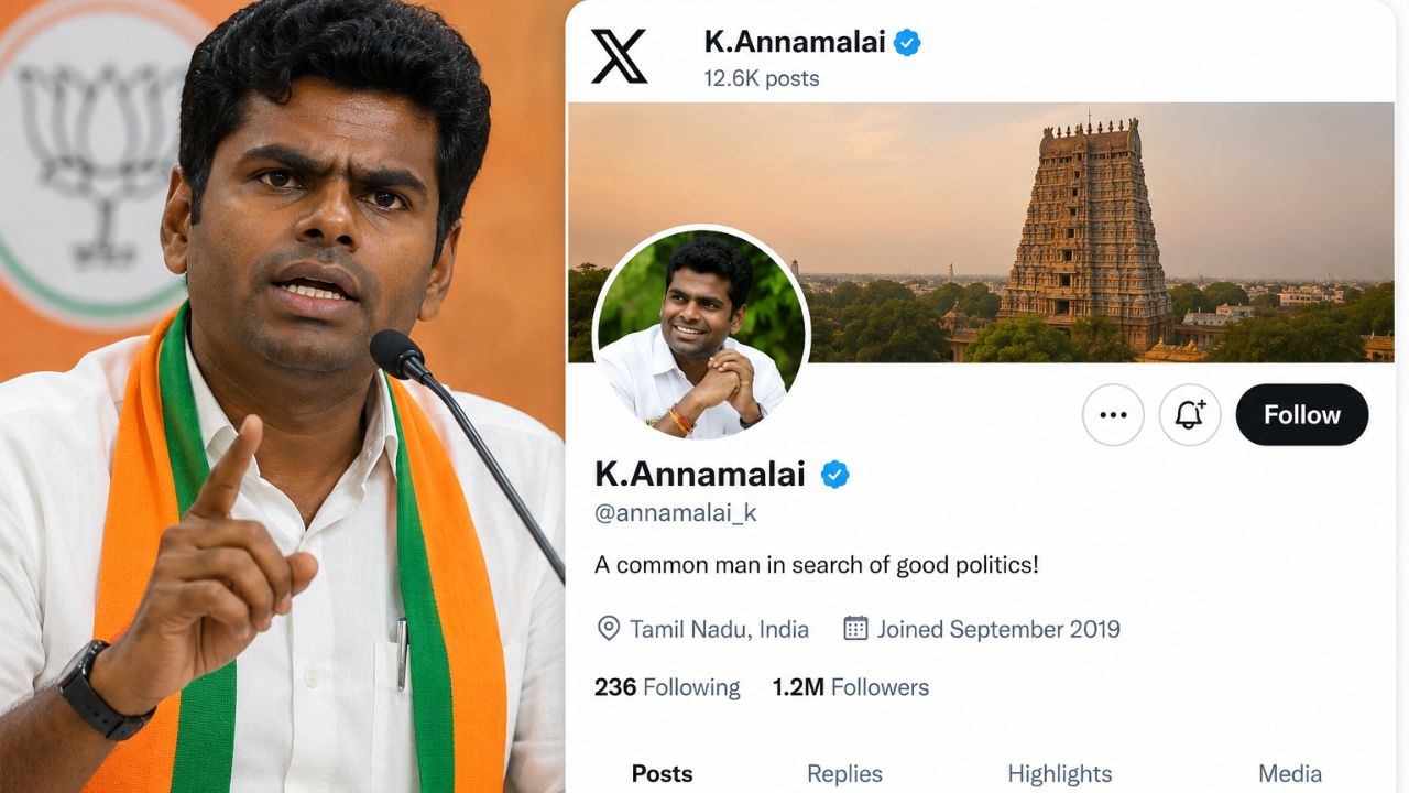 ‘Common man in search of….’ Annamalai’s new X bio sparks buzz after dramatic BJP exit
