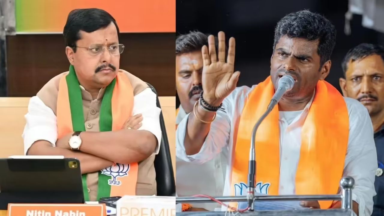 Annamalai meets BJP president Nitin Nabin amid buzz over exit from party