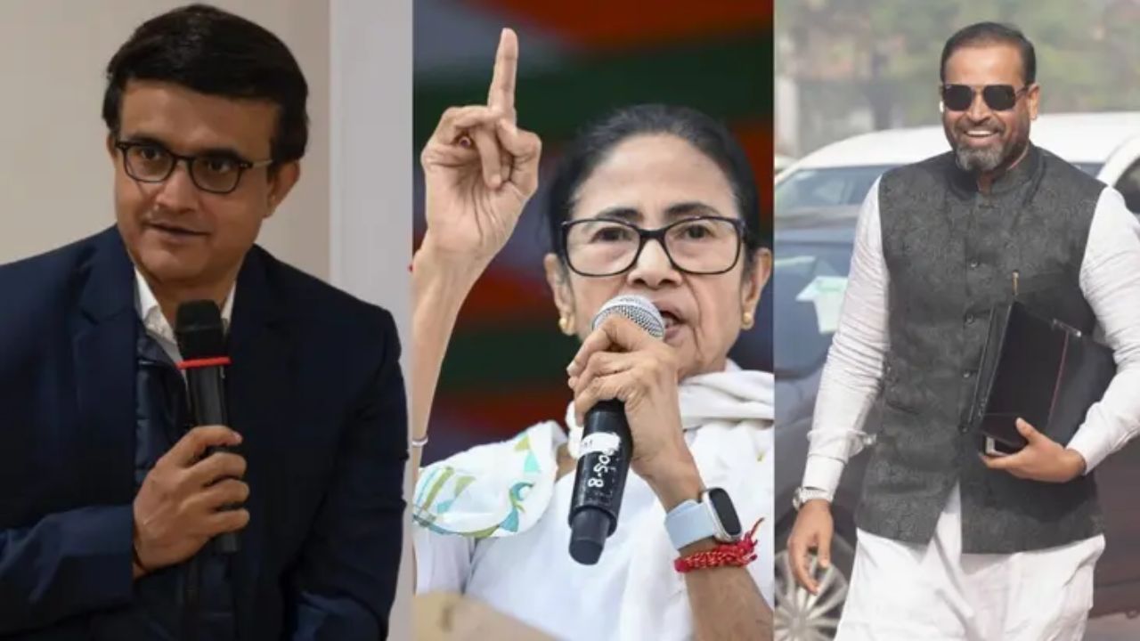TMC Turmoil: Sourav Ganguly denies asking Yusuf Pathan to resign on Mamata Banerjee’s behalf
