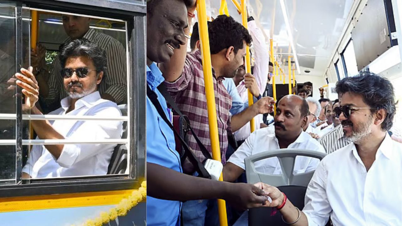 Only AC govt buses from now on as part of CM Vijay’s vision: Tamil Nadu Transport Minister