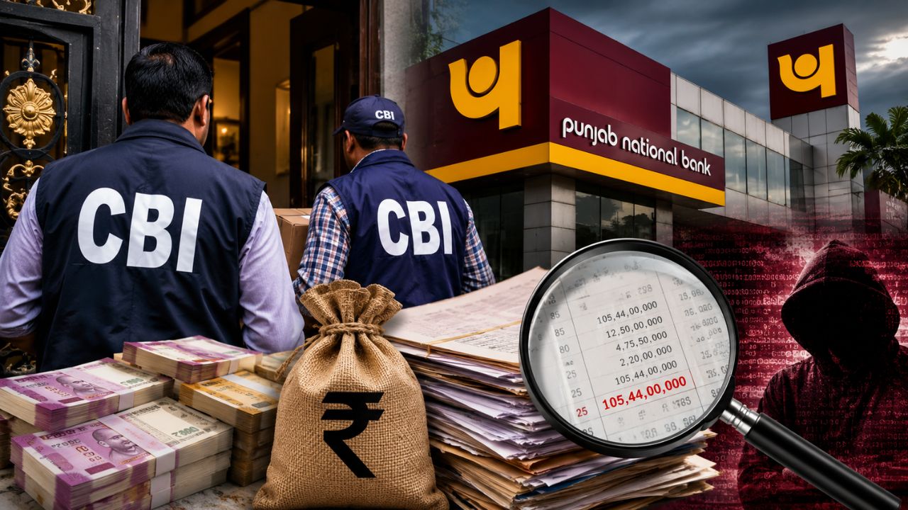 CBI Raids 10 Locations in ₹105.44 Crore Punjab National Bank Fraud Case; Know full details